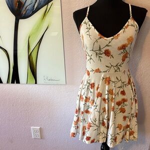 floral dress size small